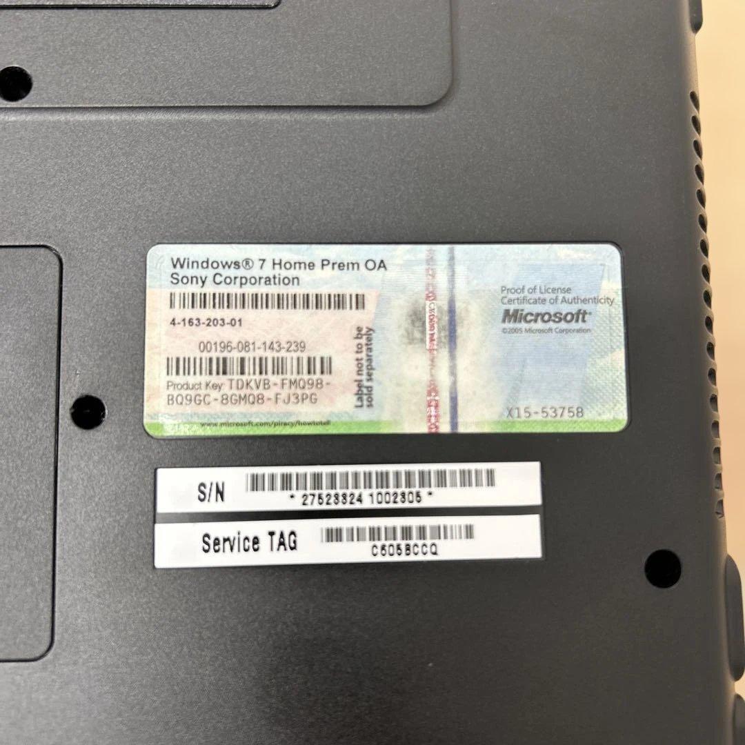 【ジャンク】SONY VAIO PCG-71311N VPCEB29FJ　ピンク