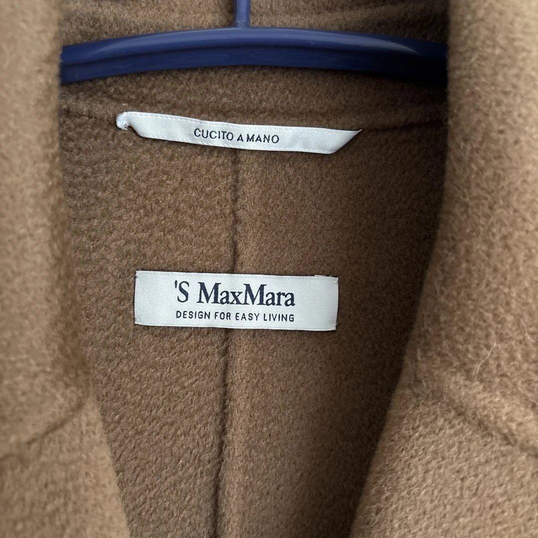 ⭐️最終お値下げマックスマーラS'MaxMaraクチートアマーノブラウンコート40