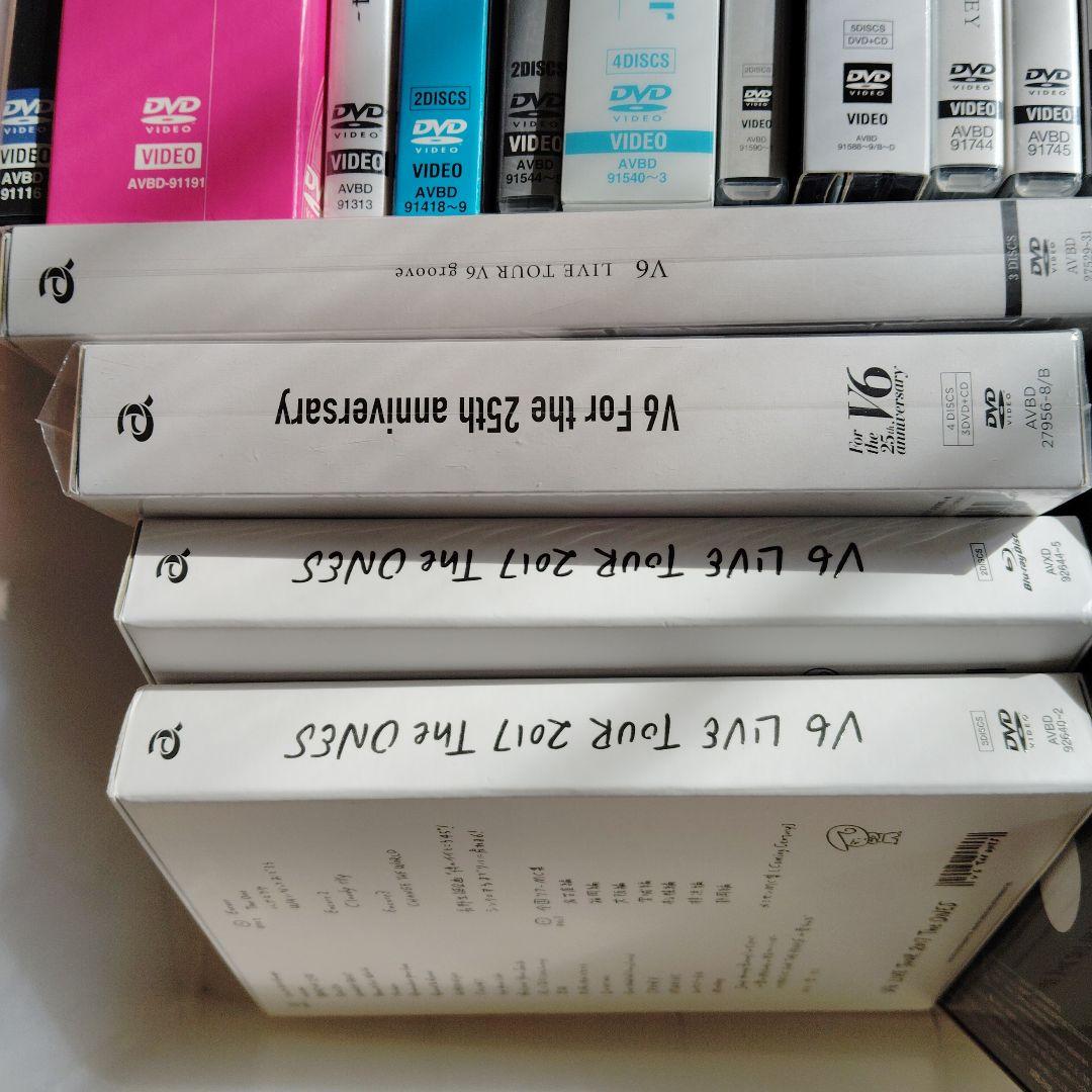 V6/LIVE DVDとBlu-rayまとめ売り＋おまけ