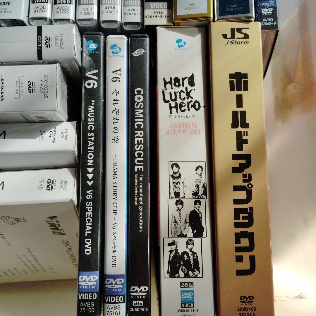 V6/LIVE DVDとBlu-rayまとめ売り＋おまけ