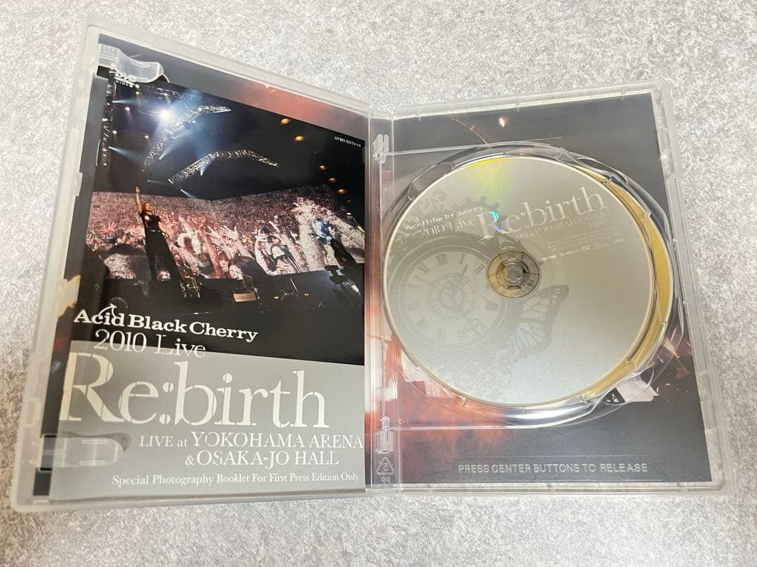美品Acid Black Cherry2010 Live Re:birth初回盤