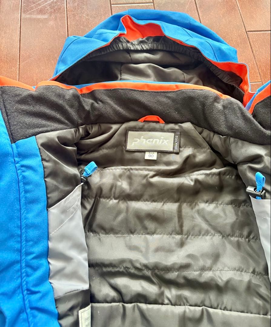 【美品】フェニックスPhenix スキーウェアセット 90サイズ