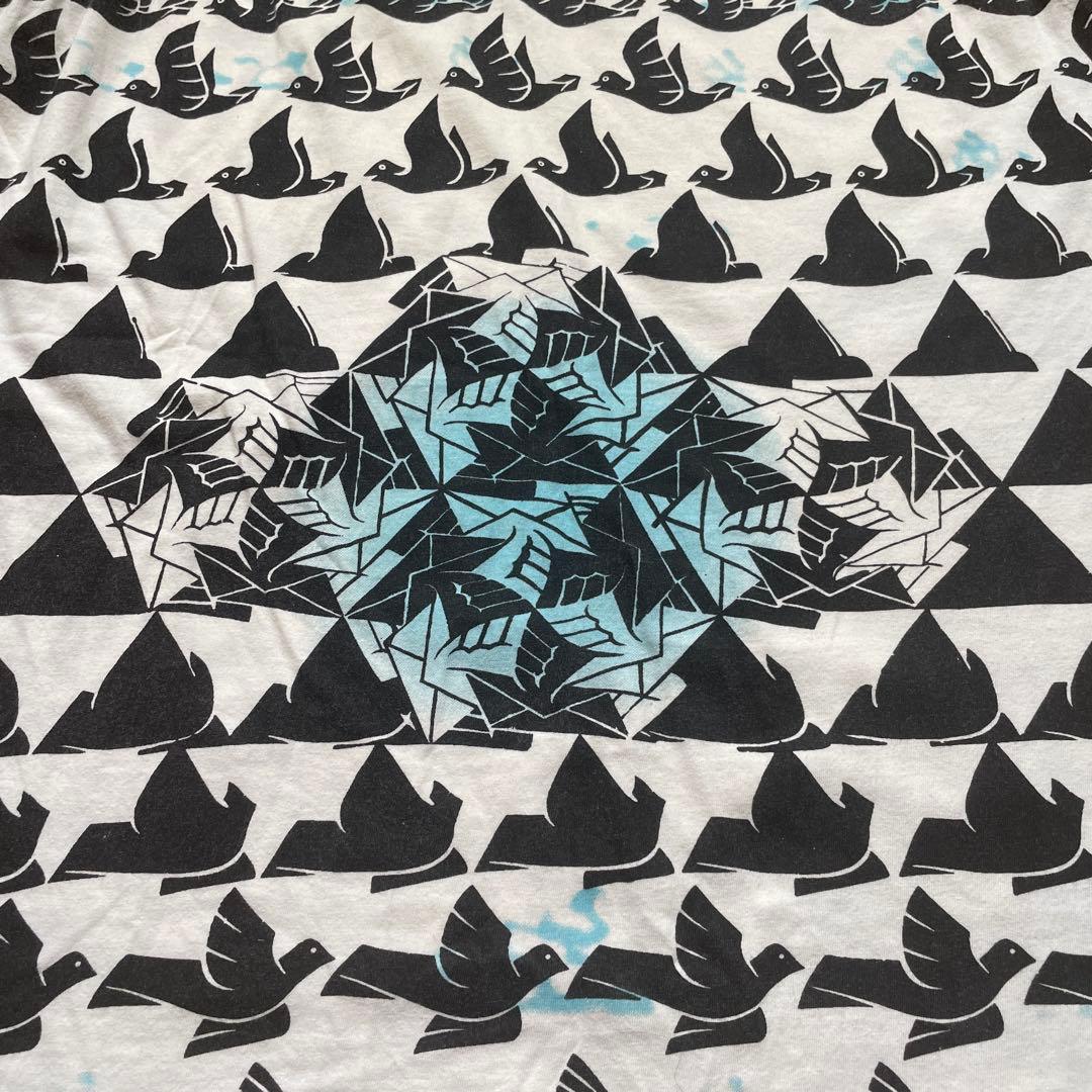 古着　菅田将暉　Escher エッシャー柄　　　　　　　　　タンクトップ
