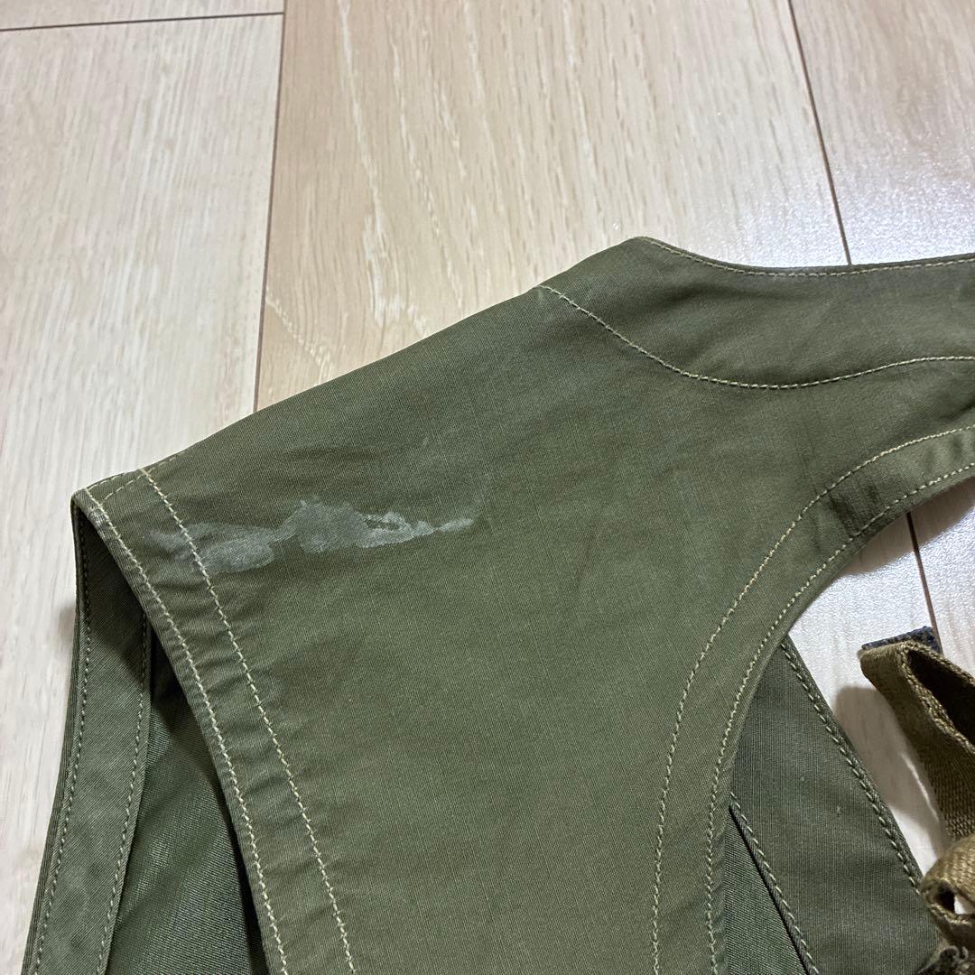 40's army air force c1ベスト　ラジオ　ミリタリー　実物