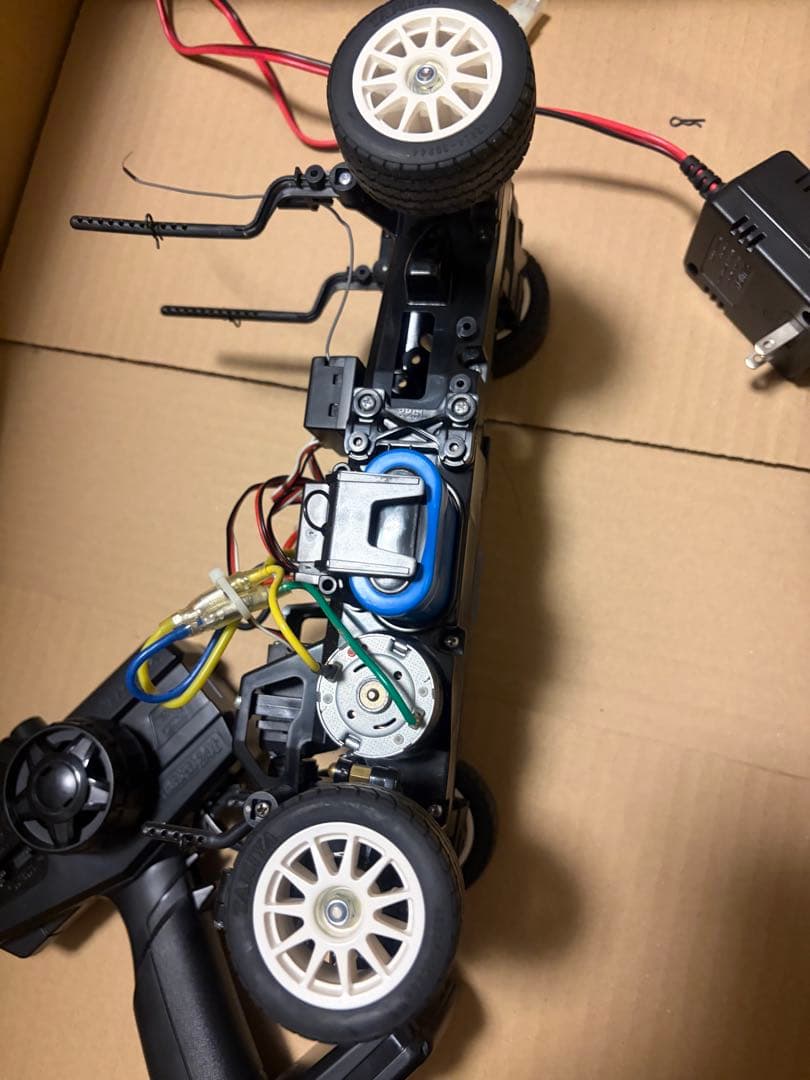 スズキ スイフト　rcラジコン　タミヤ　動作済み　フルセット　wrc