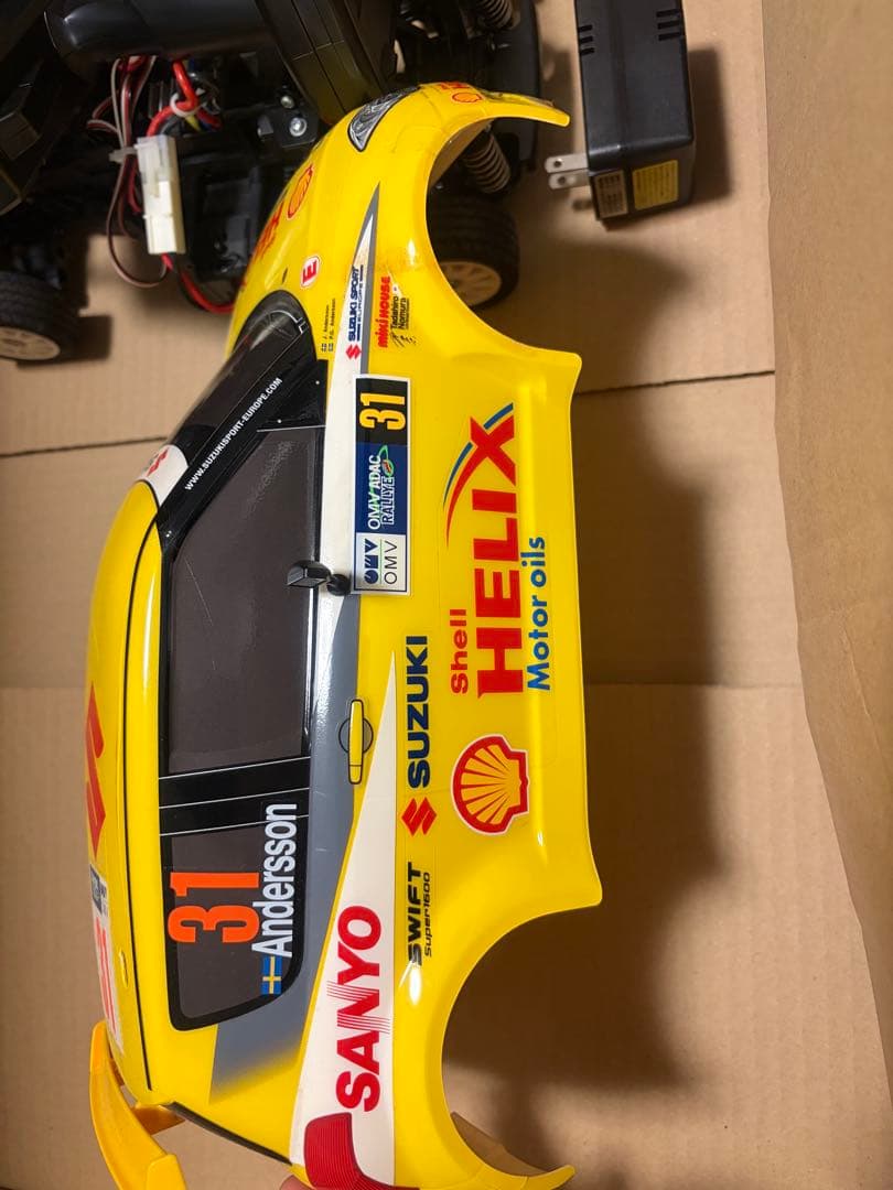 スズキ スイフト　rcラジコン　タミヤ　動作済み　フルセット　wrc
