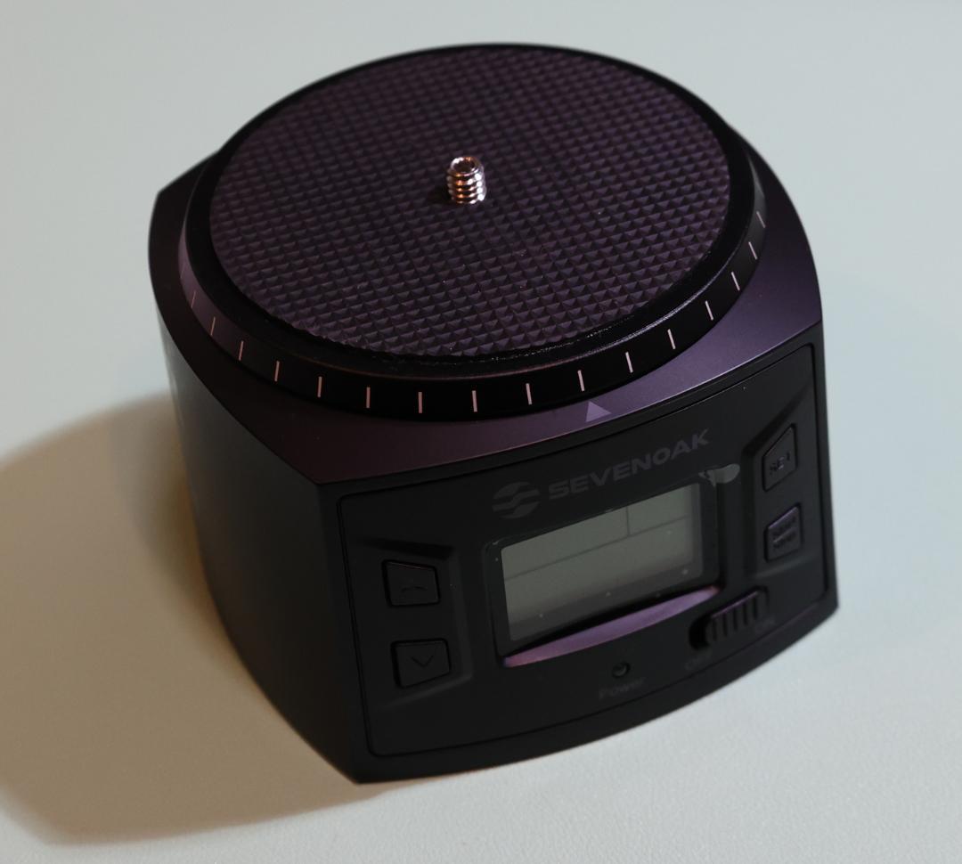 自動回転雲台 電動雲台 SEVENOAK SK-EBH2000 タイムプラス撮影