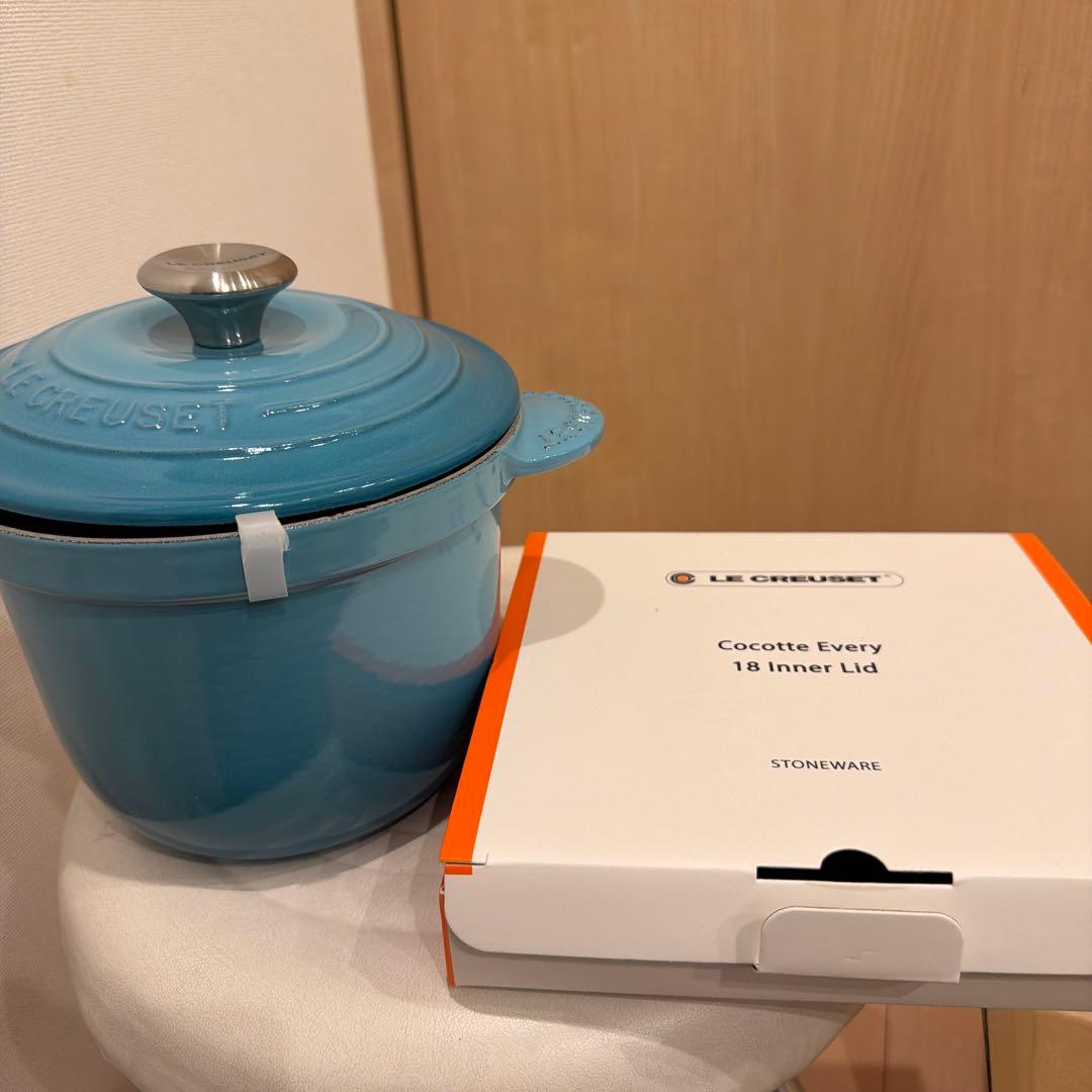 LE CREUSET ココット、エブリ　18cm