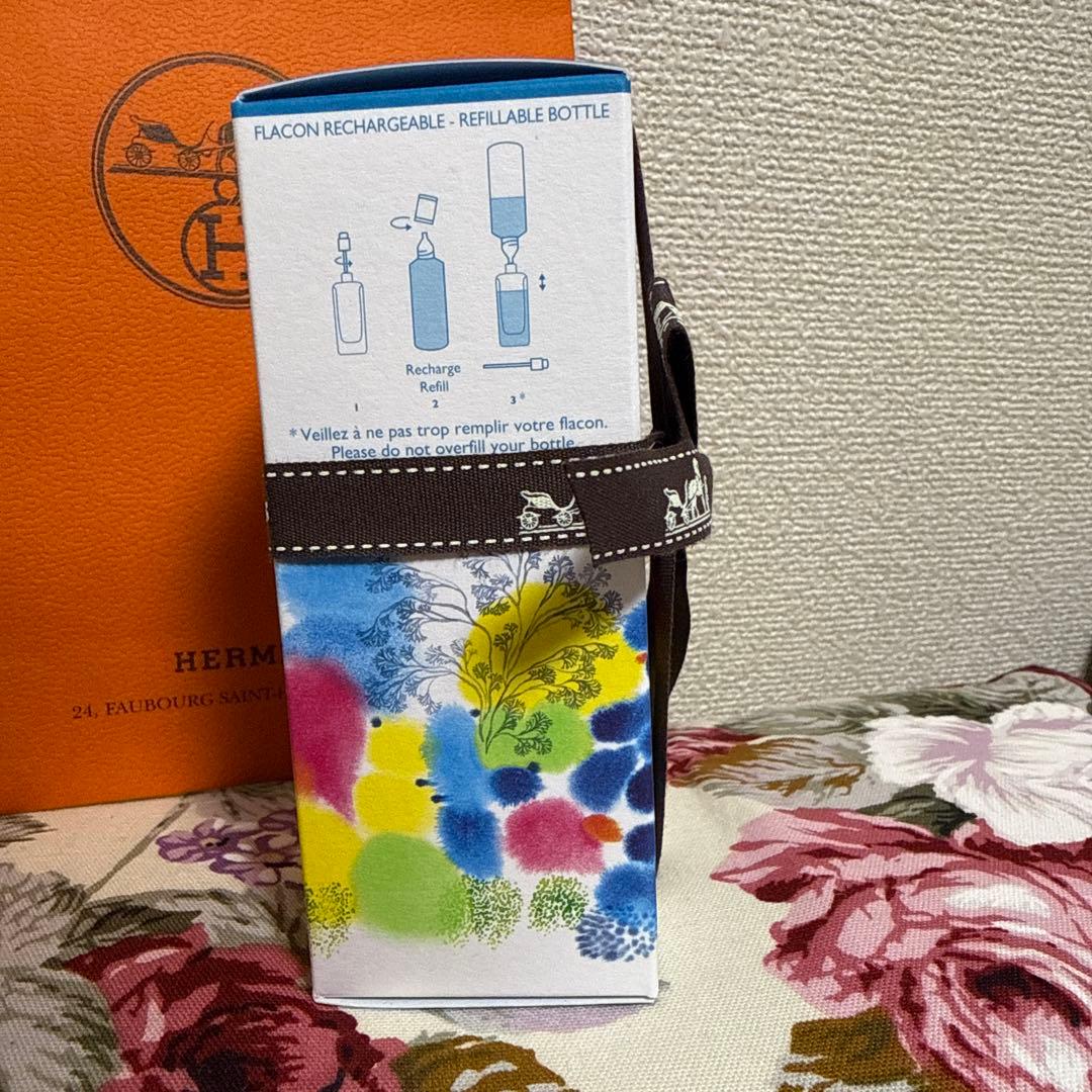 HERMES 新作 オードトワレ『珊瑚礁の庭』50ml（レフィラブル）