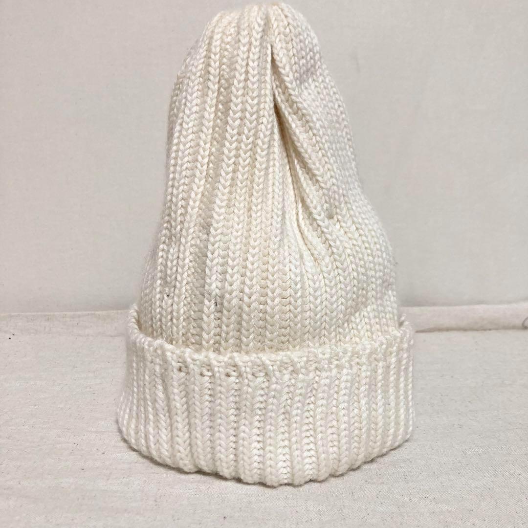 Needles パピヨン刺繍　メリノウールニット帽