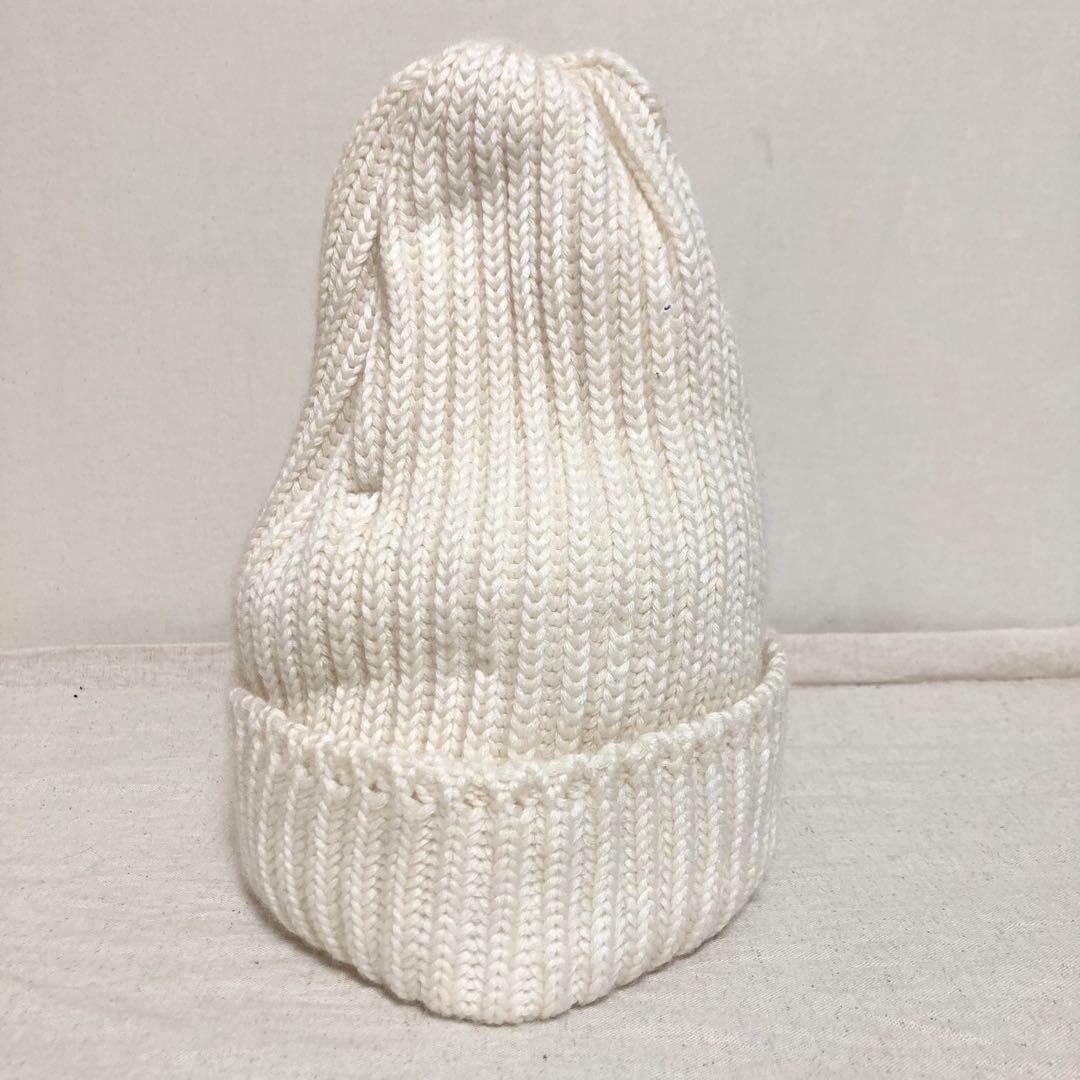 Needles パピヨン刺繍　メリノウールニット帽