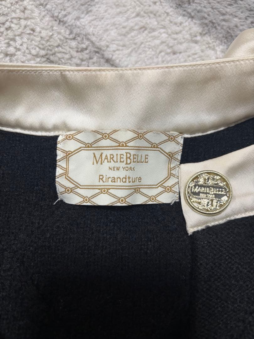 〈MARIEBELLEコラボ〉Ribbon Knit Jacket