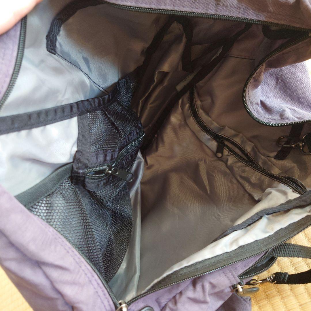 healthybackbag　ヘルシーバックバッグ　ビッグバッグ パープル