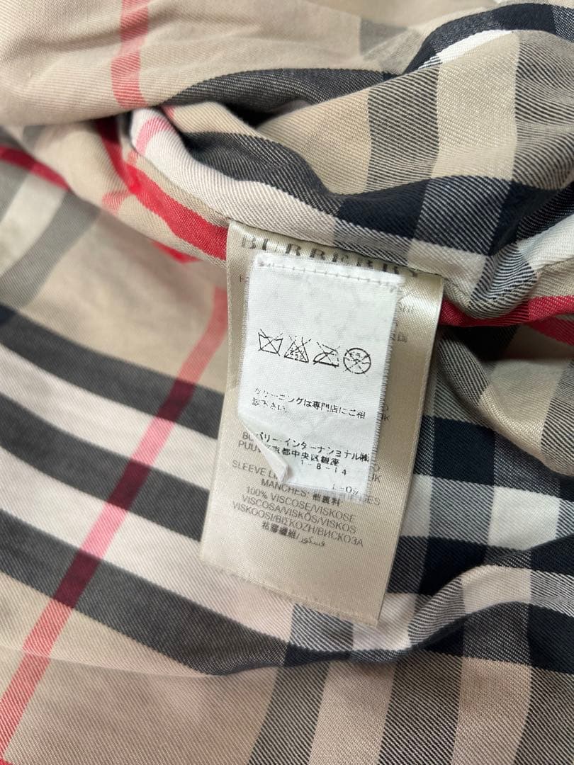 BURBERRY バーバリー ハーフトレンチコート UK4