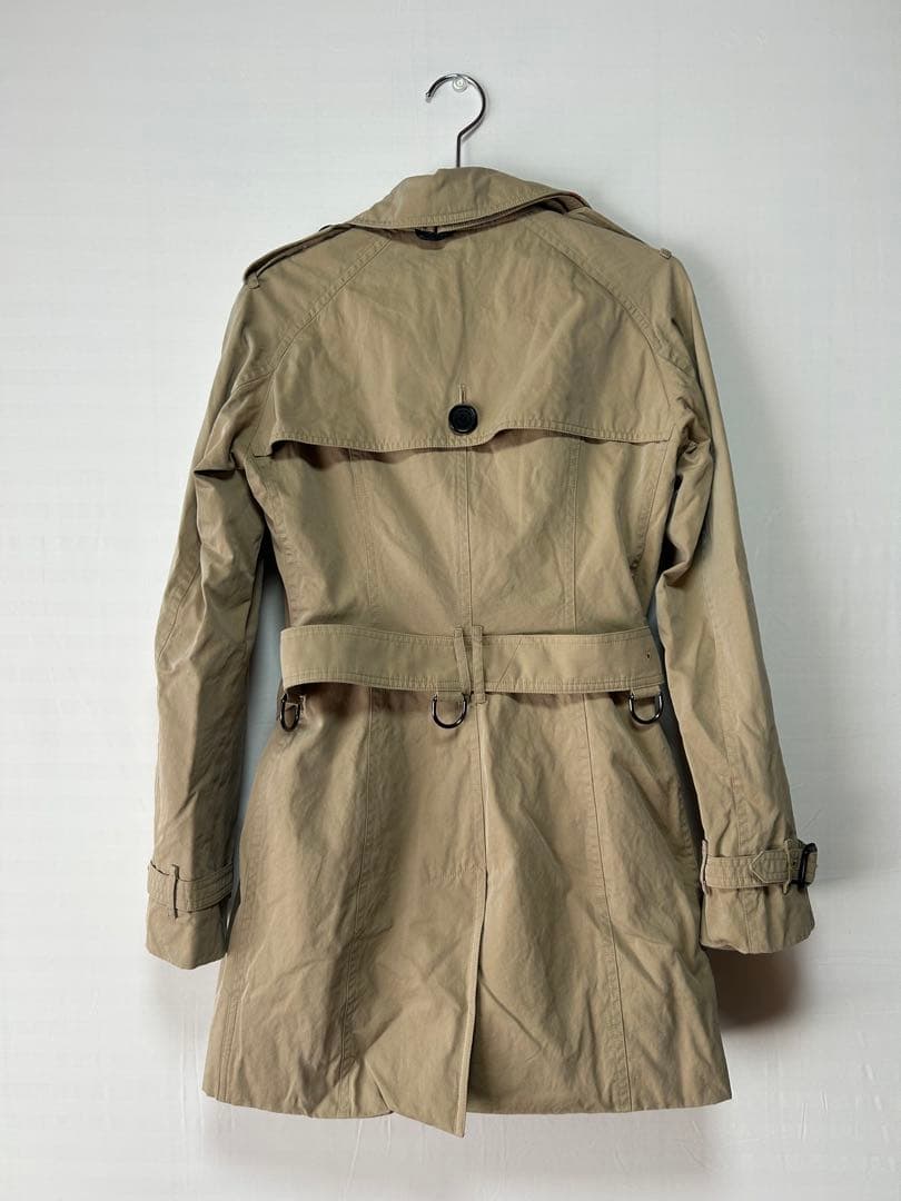 BURBERRY バーバリー ハーフトレンチコート UK4