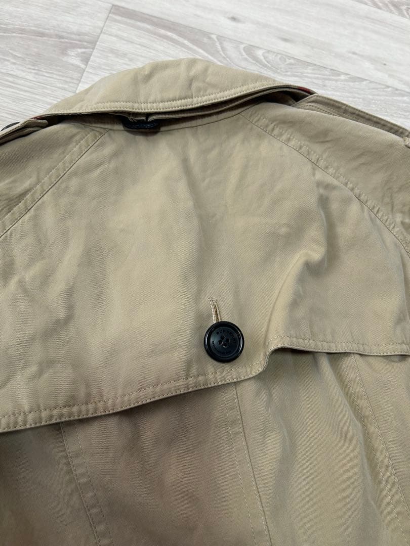 BURBERRY バーバリー ハーフトレンチコート UK4