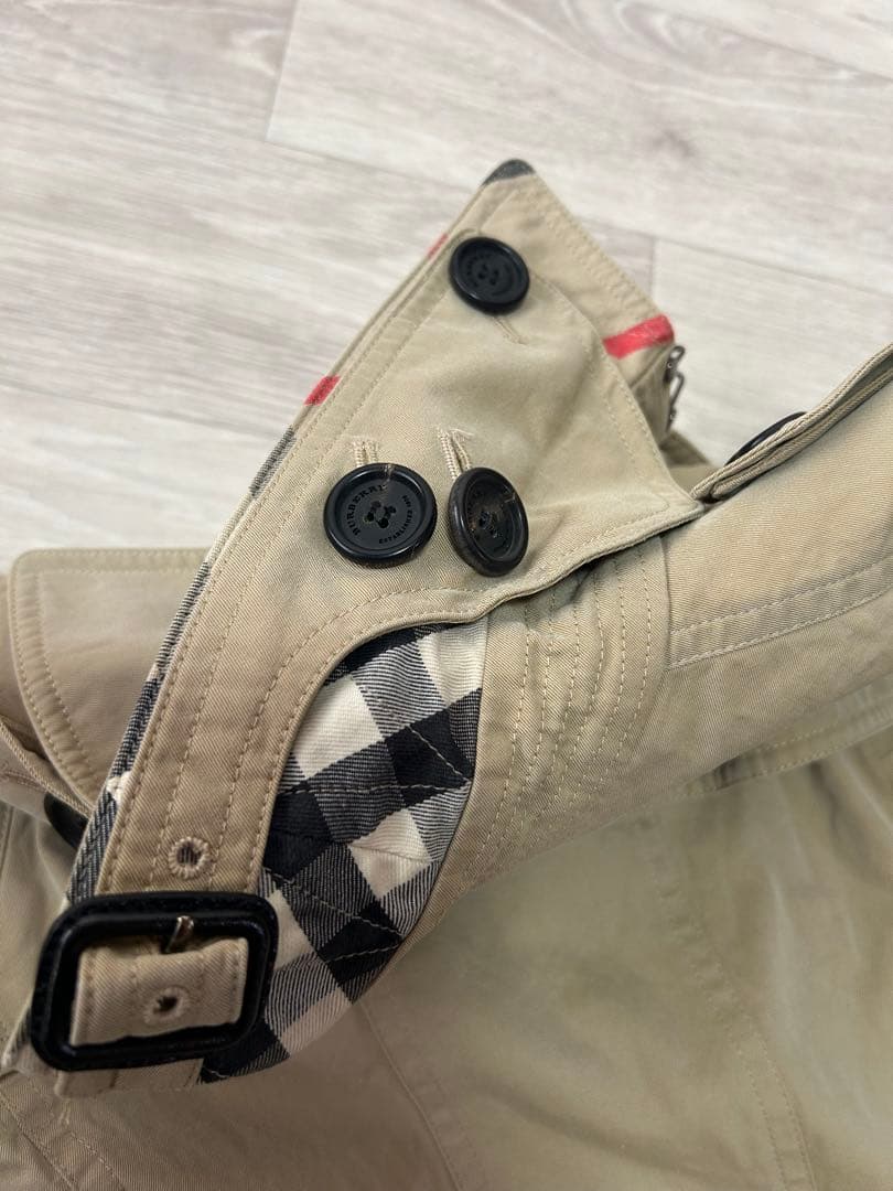 BURBERRY バーバリー ハーフトレンチコート UK4
