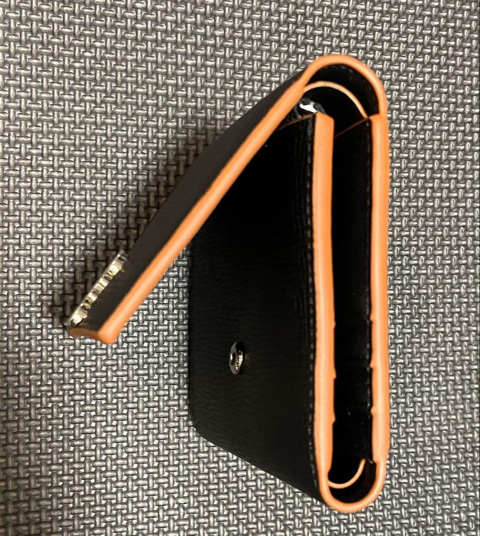 LOEWE アナグラム 三つ折り財布 ブラック