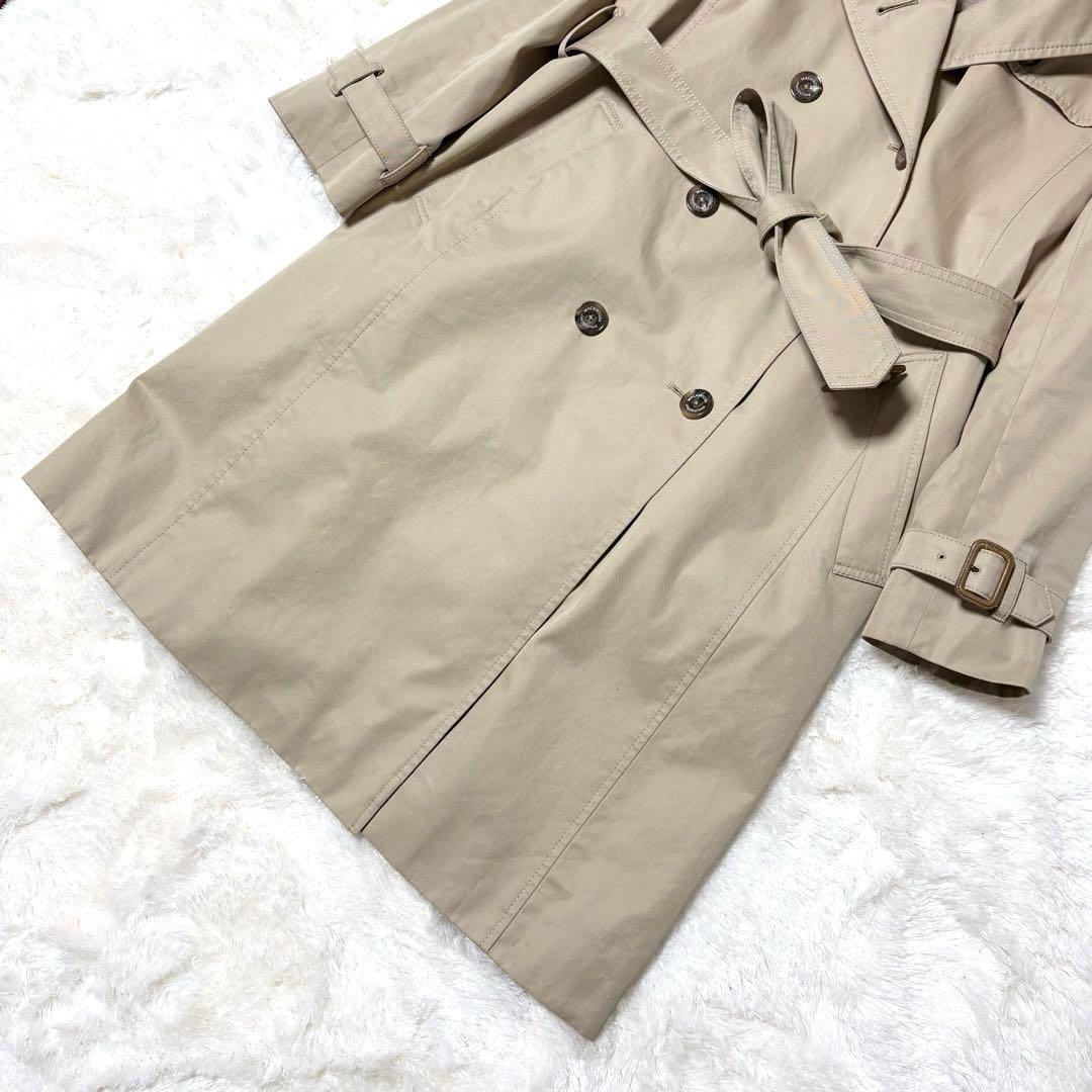 極美品 マッキントッシュ トレンチコート ベージュ 38 ライナー M ゆとり有