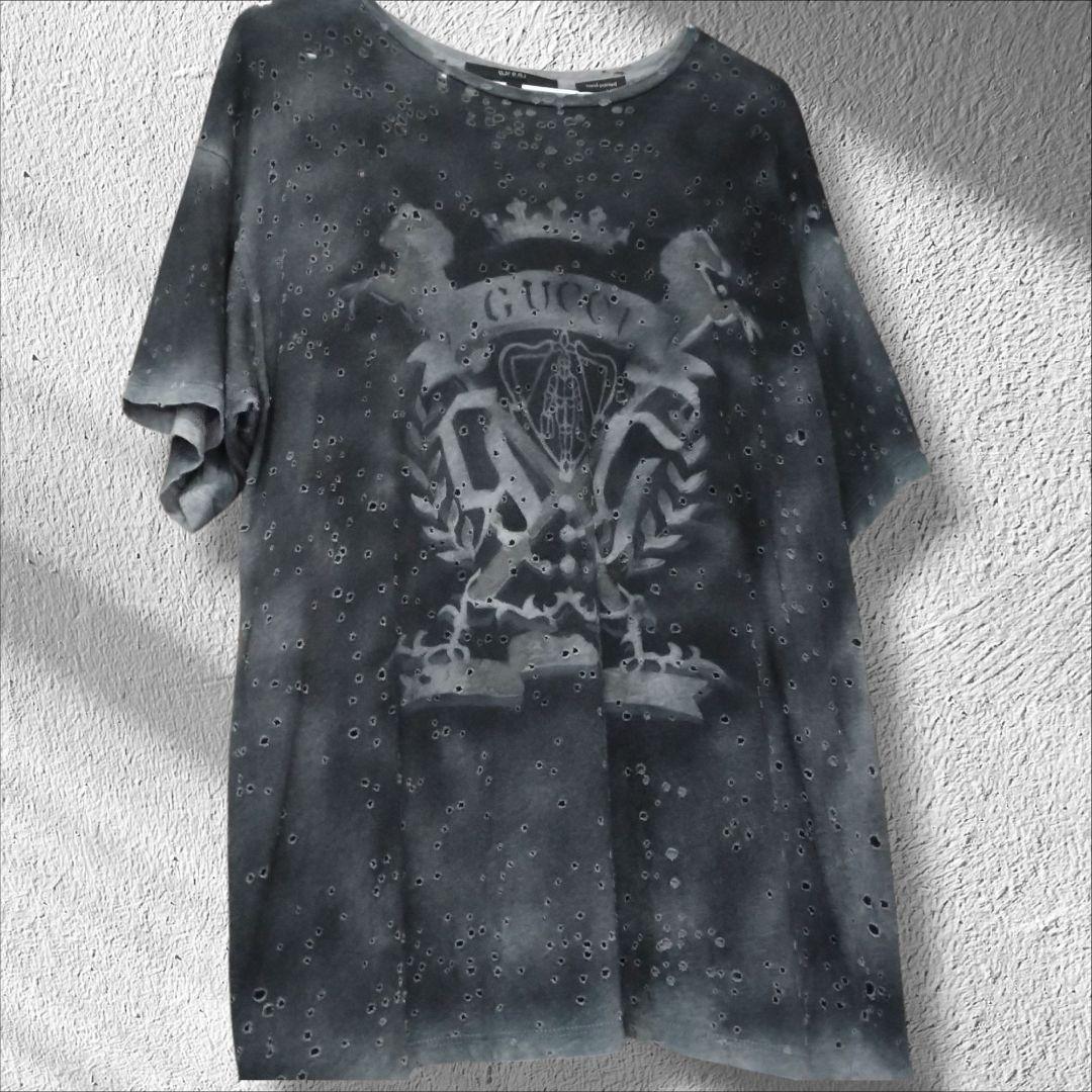 GUCCI　グッチ　Tシャツ　イタリア購入　レディース　Lサイズ　本物保証