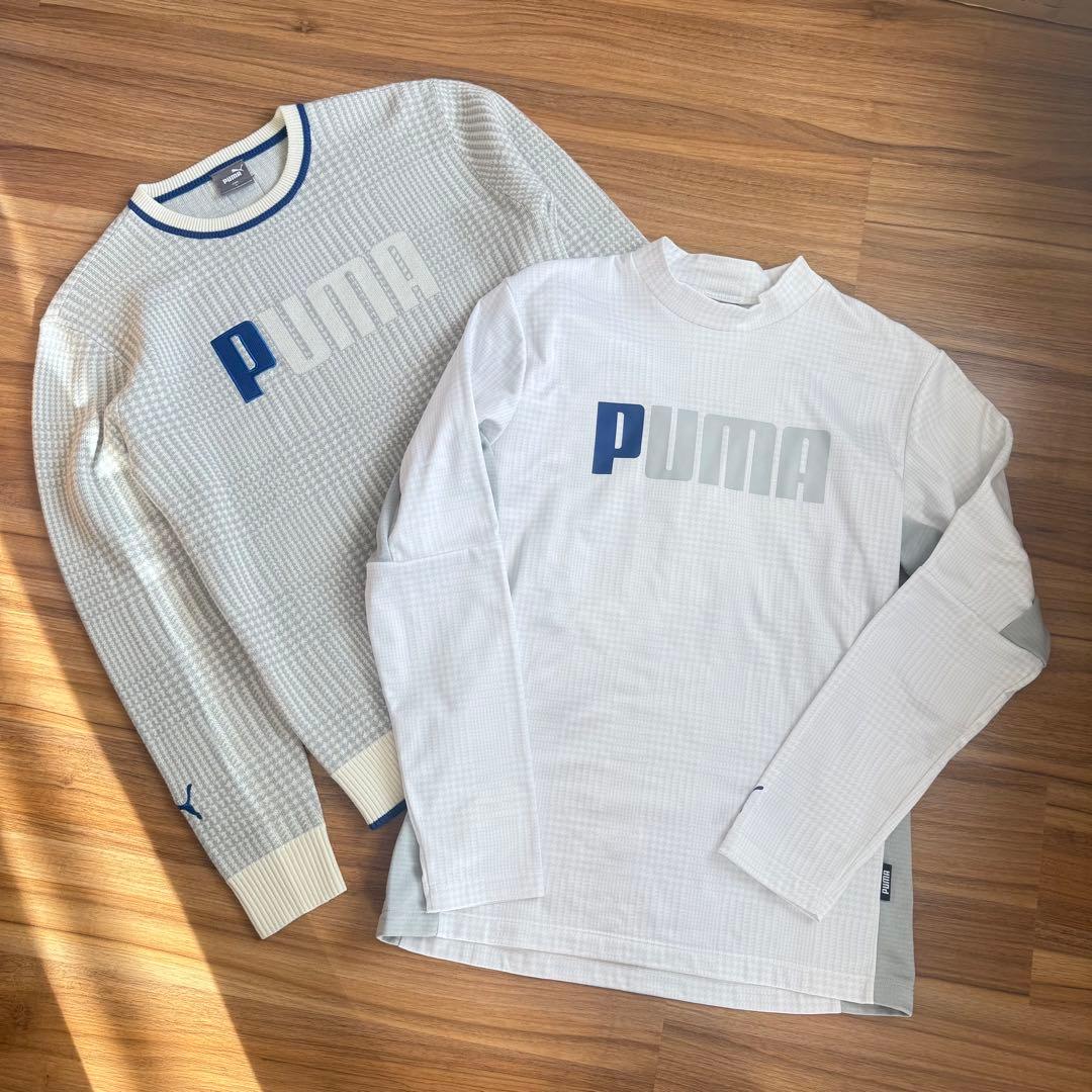 PUMA プーマ ゴルフ セーター&モックネックシャツ Mサイズ