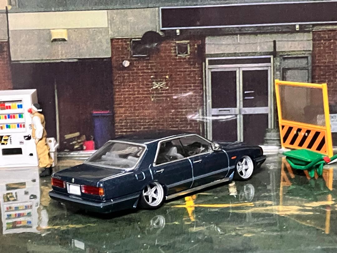 TOMYTEC ニッサン　シーマLV-N278 1/64 改造