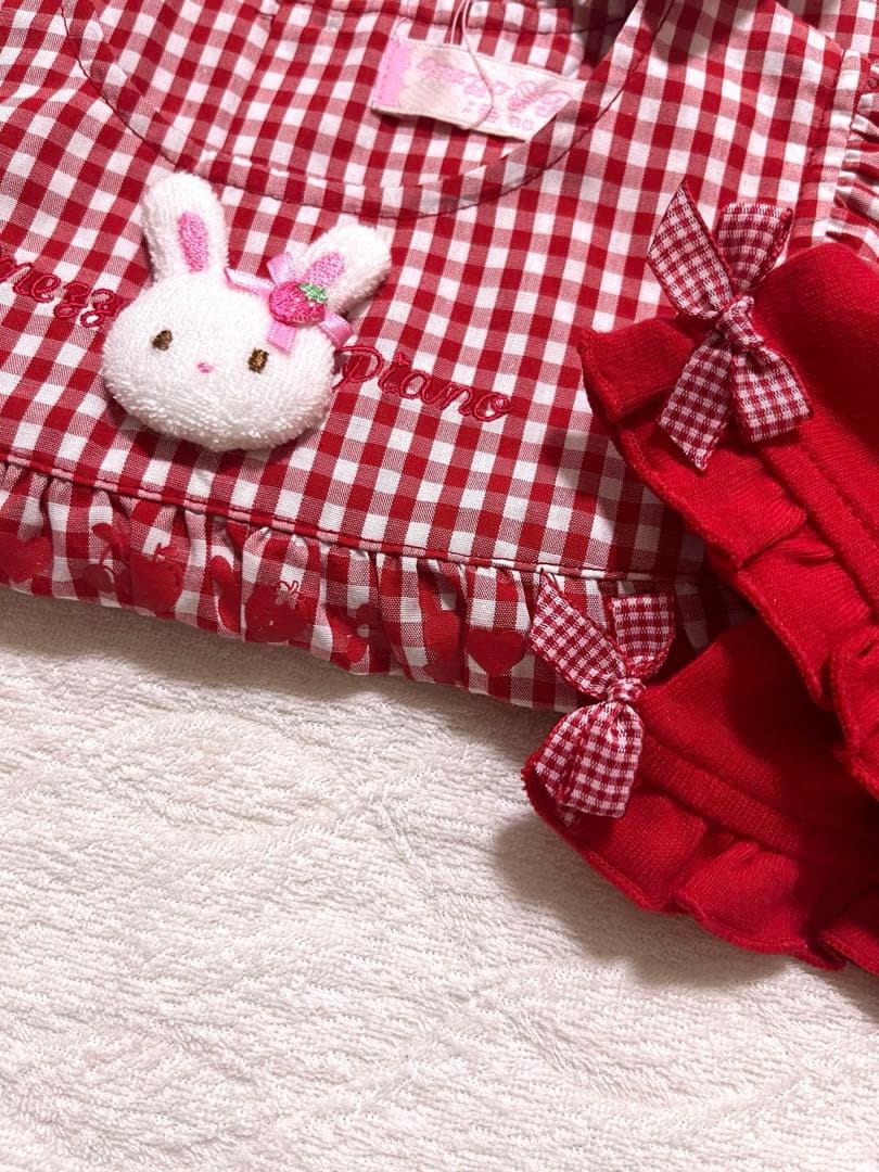 メゾピアノ　セットアップ　立体うさぎ