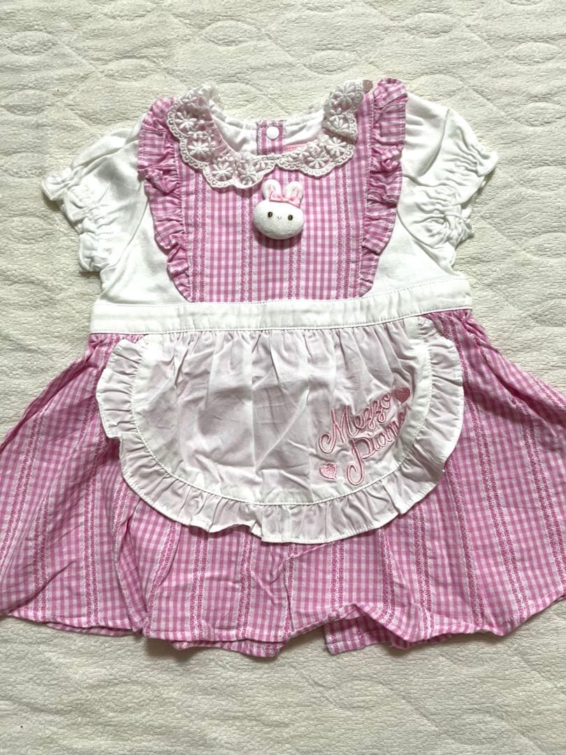 メゾピアノ　セットアップ　立体うさぎ