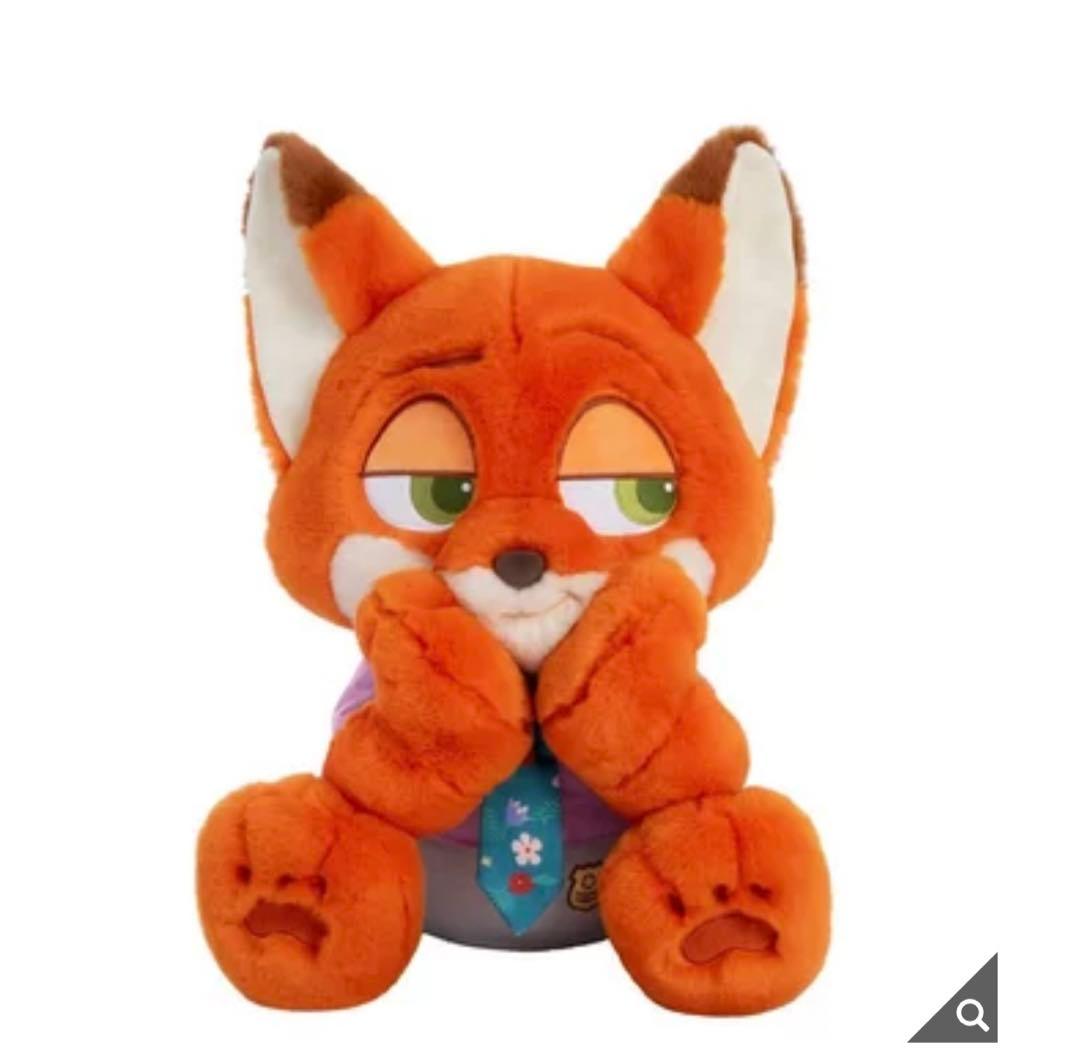 ズートピア　ニック disneyブランケット入りフワフワぬいぐるみ　50cm