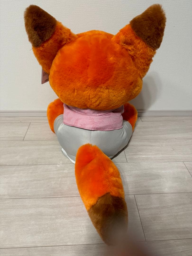 ズートピア　ニック disneyブランケット入りフワフワぬいぐるみ　50cm