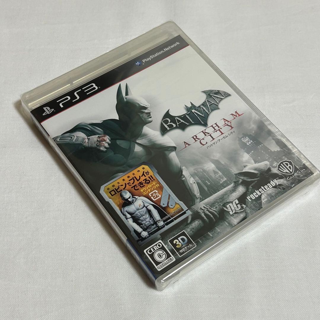 新品未開封　PS3  バットマン：アーカム・ビギンズ　アーカムシティ　セット販売