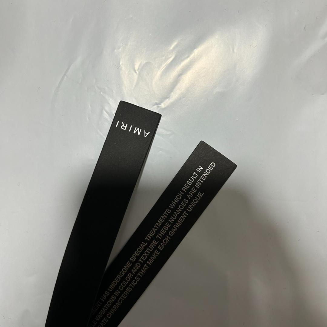 AMIRI MAロゴ　メッシュキャップ　黒