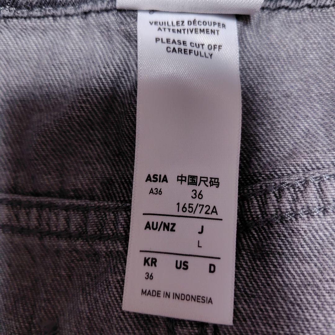 【キズナ様お取引専用】adidas グレー タイトスカート 36