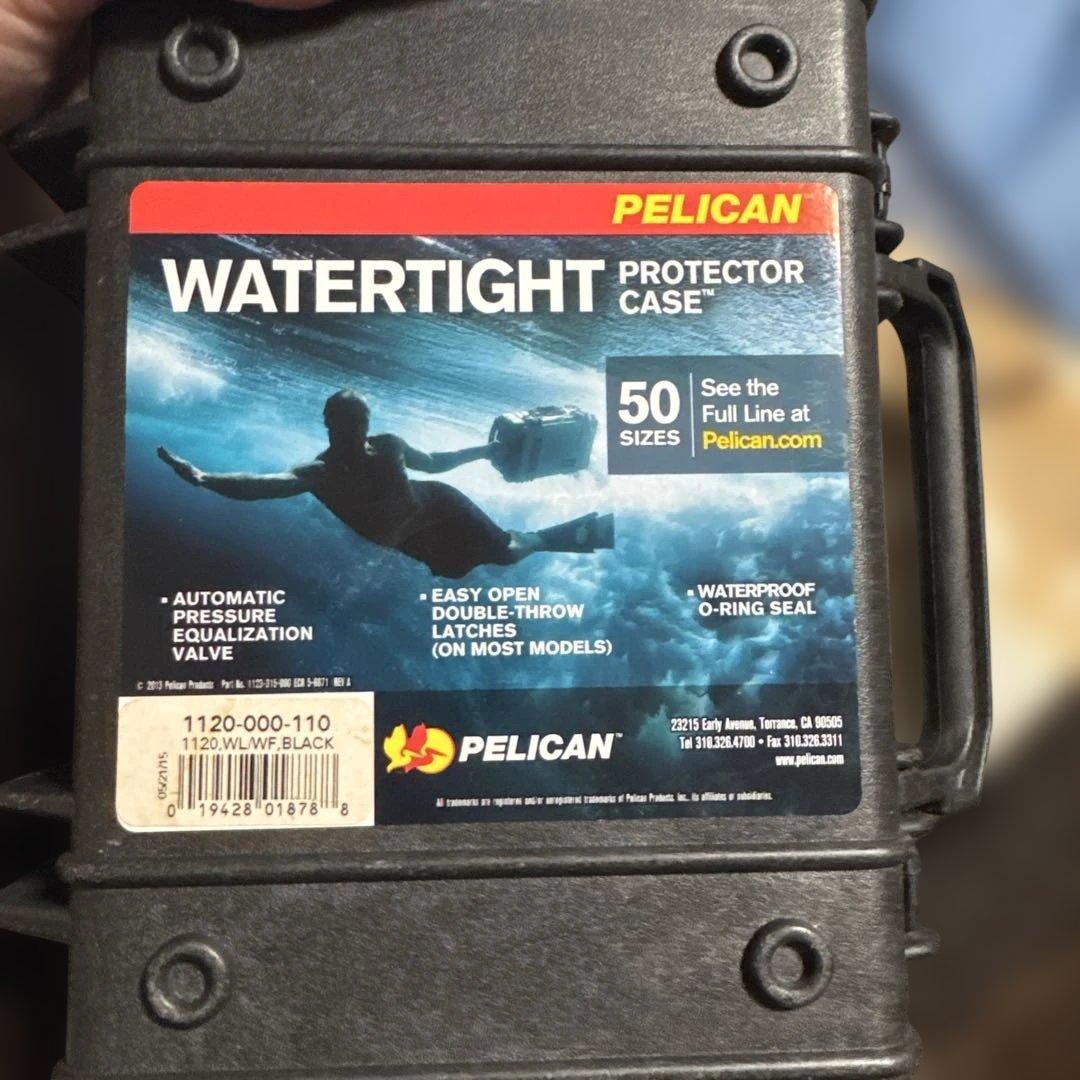 Pelican 1120 ケース 防水　値下げしました^_^