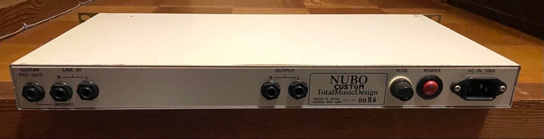 TMD NUBO Custom ギタープリアンプ マスタリングEQ・エンハンサー