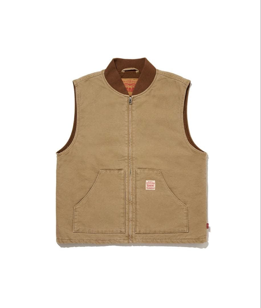 リーバイス WORKWEAR ベスト べージュ 2XL相当