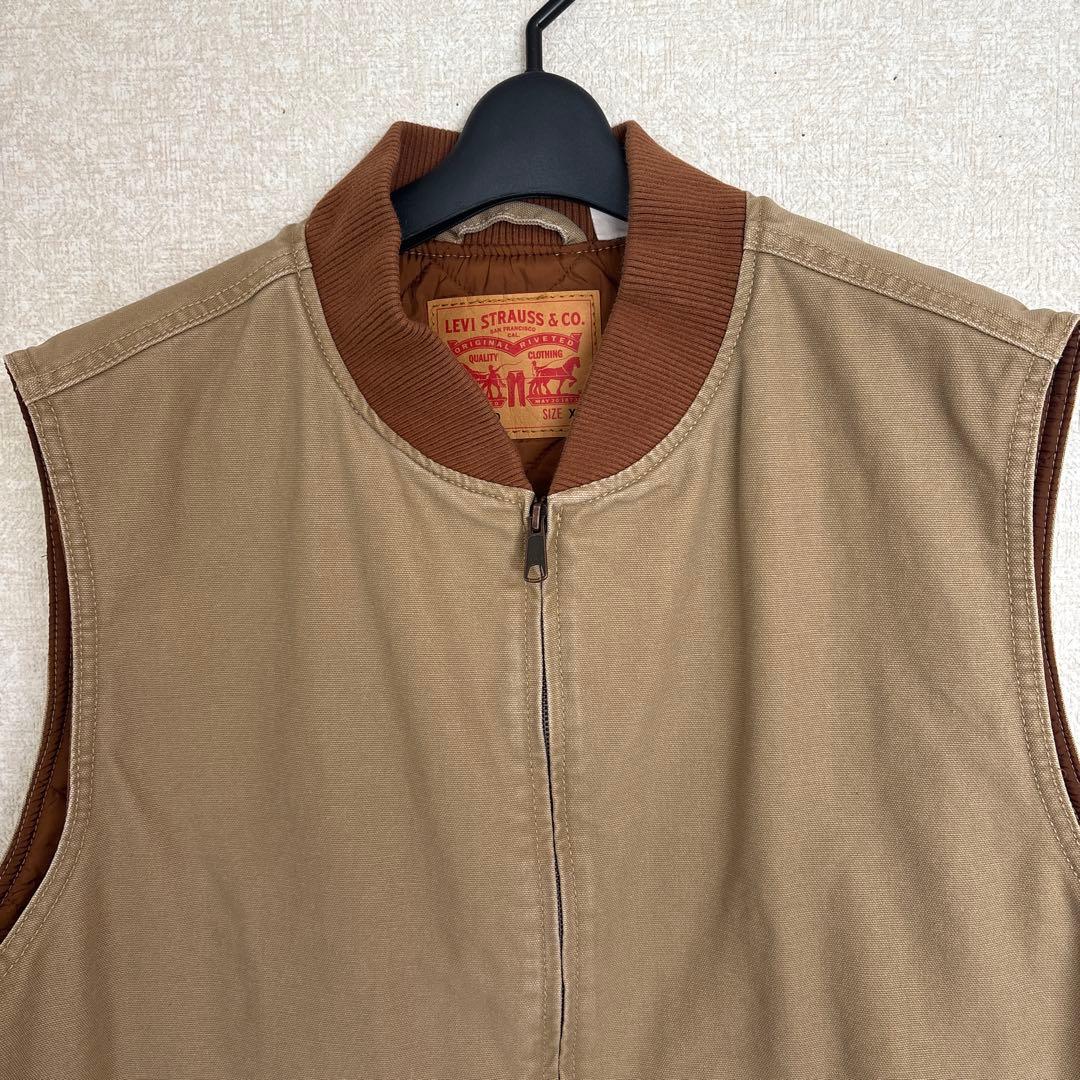 リーバイス WORKWEAR ベスト べージュ 2XL相当