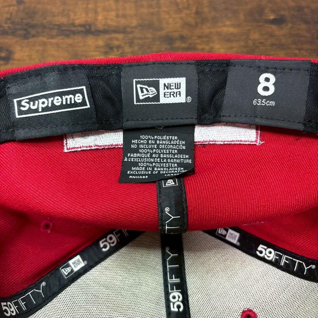 F56 ニューエラ 59fifty Supreme シュプリーム 希少1530