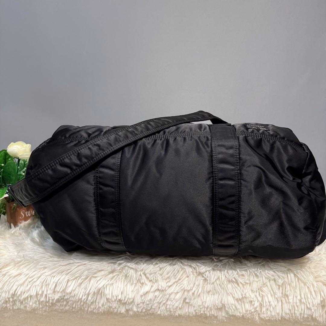【新品級】PORTER タンカー2WAY ボストンバッグドラム