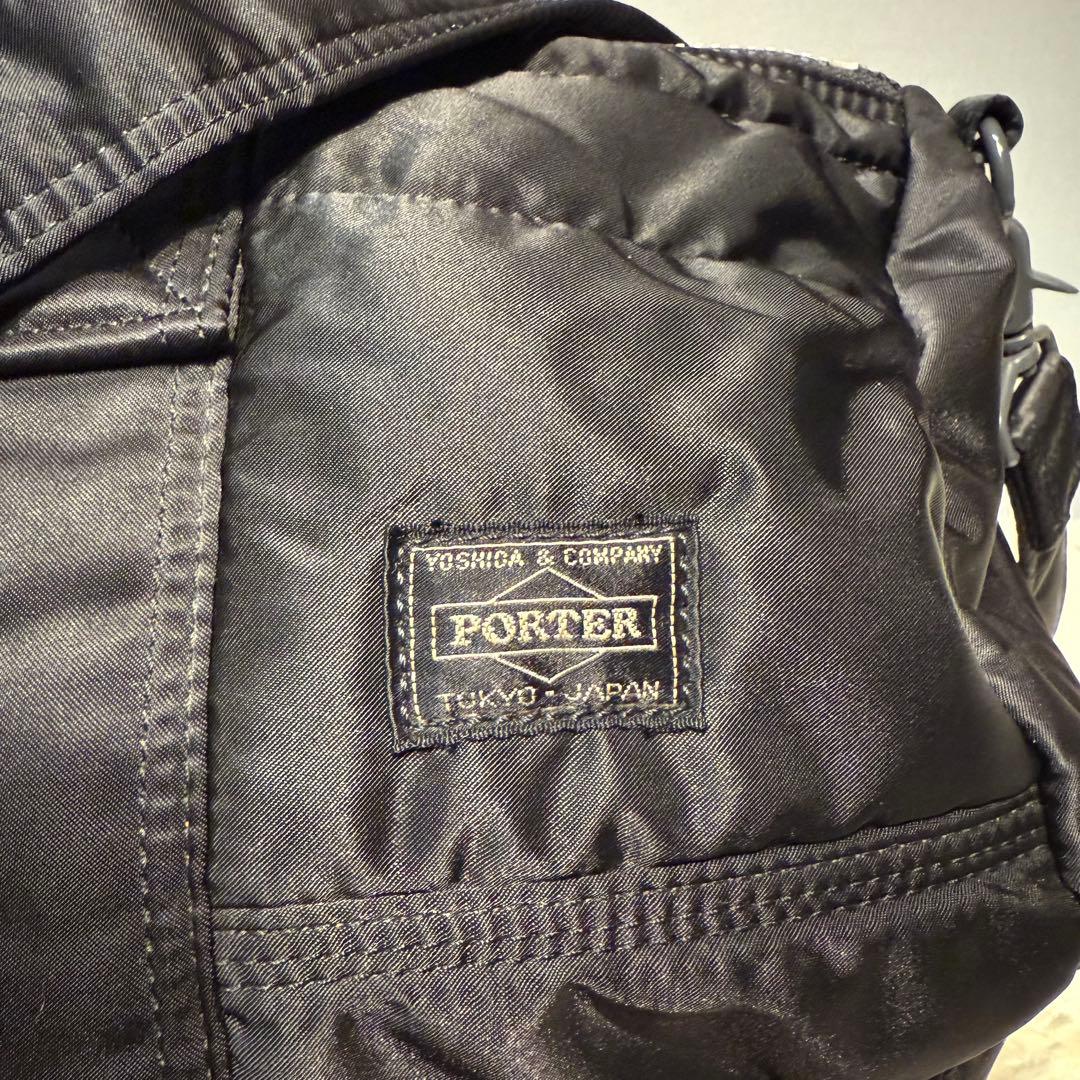 【新品級】PORTER タンカー2WAY ボストンバッグドラム