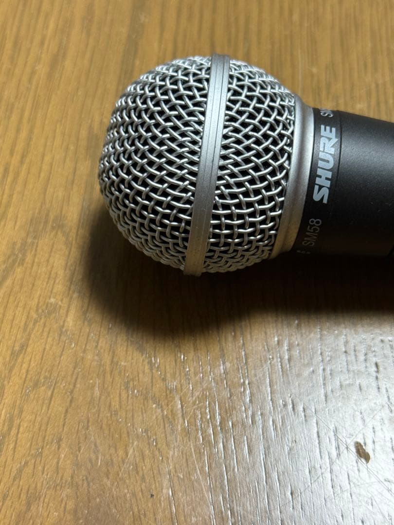 SHURE SM58 ダイナミックマイク ケース付き