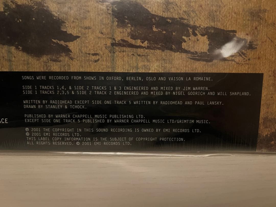 新品未開封RADIOHEAD i might be wrong アナログレコード