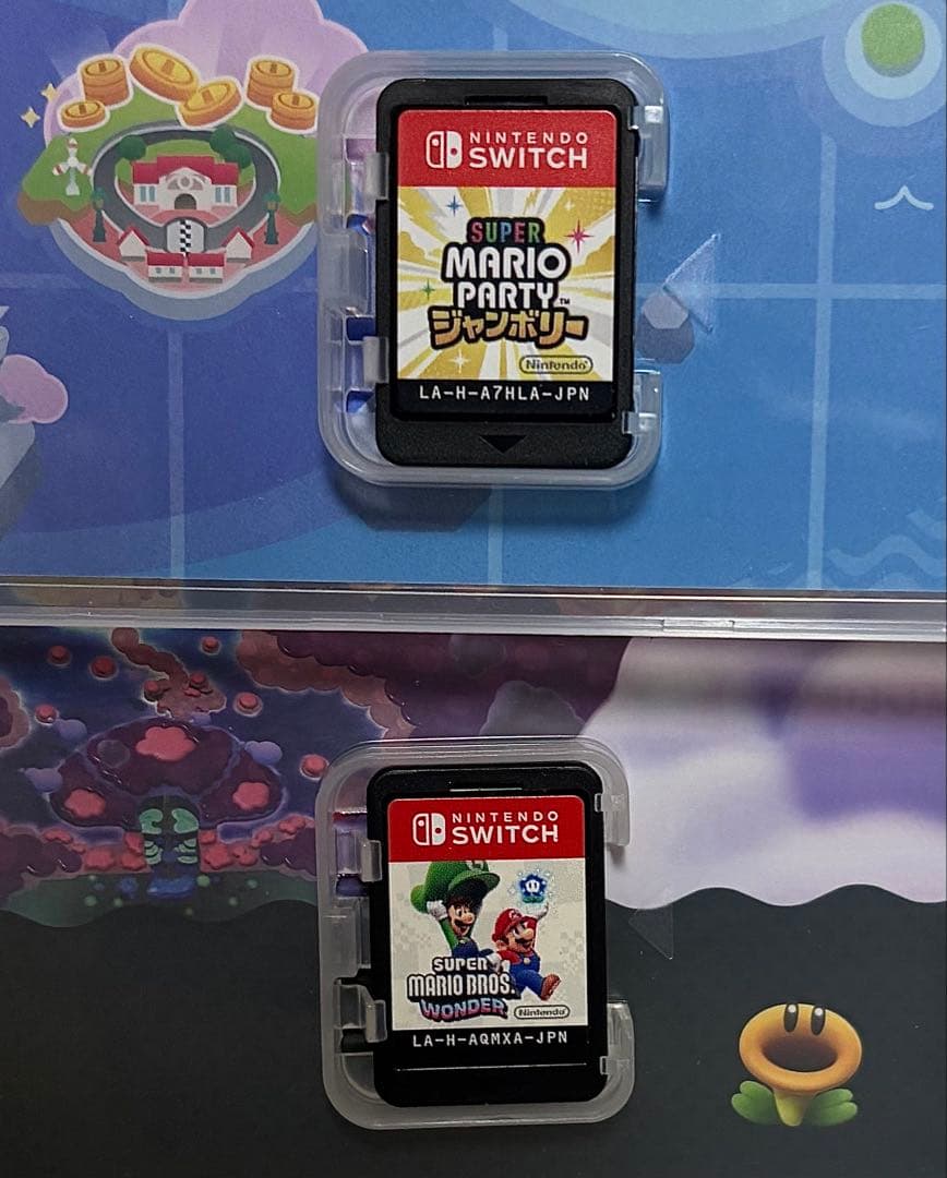 スーパーマリオブラザーズワンダー&スーパーマリオパーティジャンボリー セット