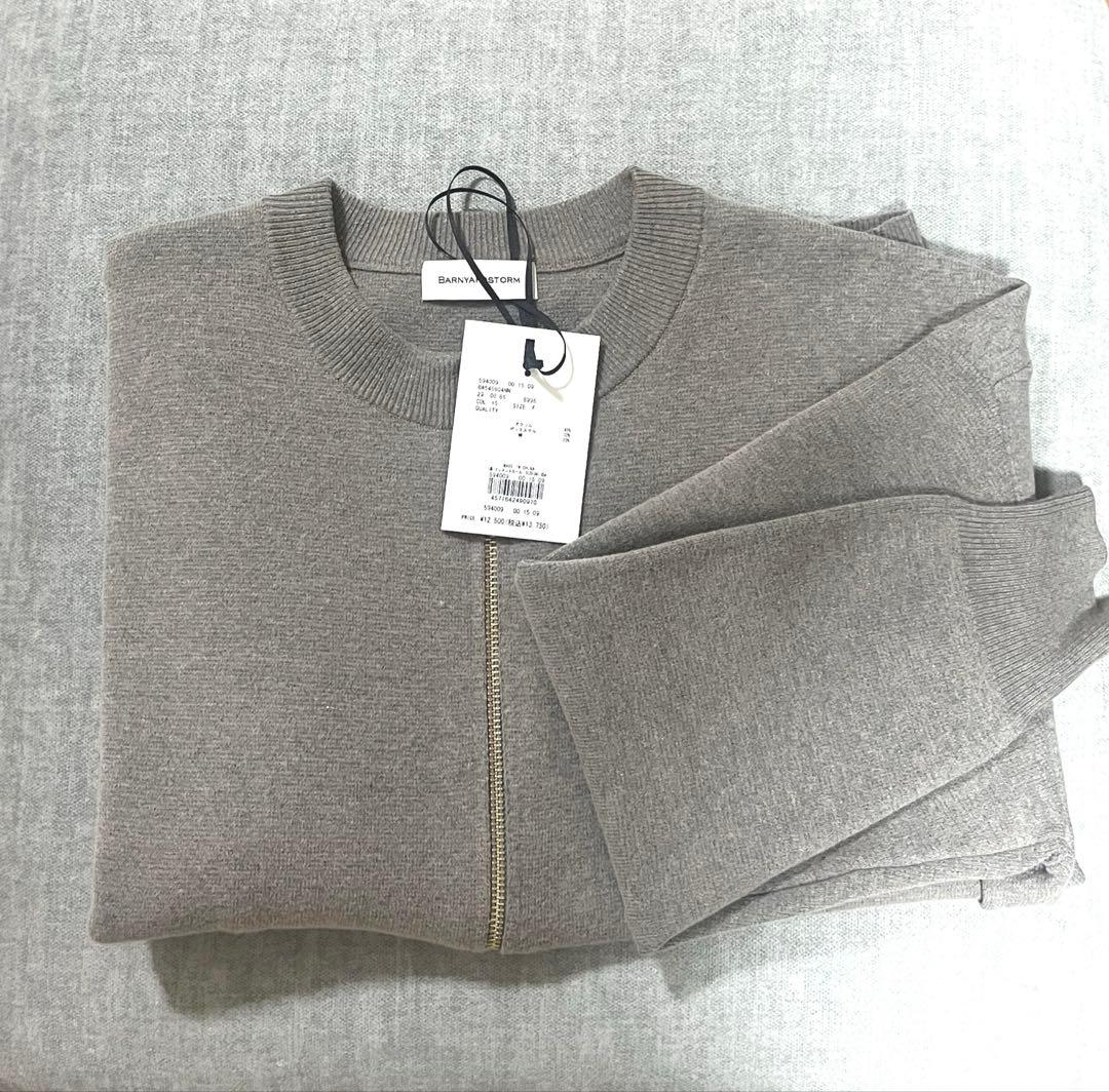 BARNYARDSTORM ミラノリブZIPカーデ　バンヤードストーム