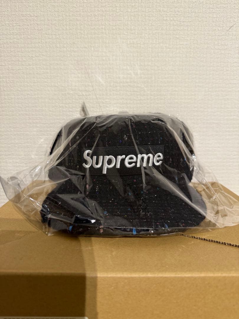 帽子 Supreme Boucle Box Logo New Era \"Black\"