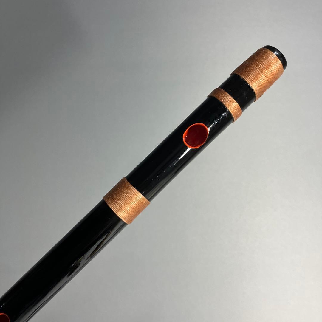 【篠笛八本調子 C管】CMR8-279 唄物　ドレミ調　天地糸巻 西洋音階 竹笛