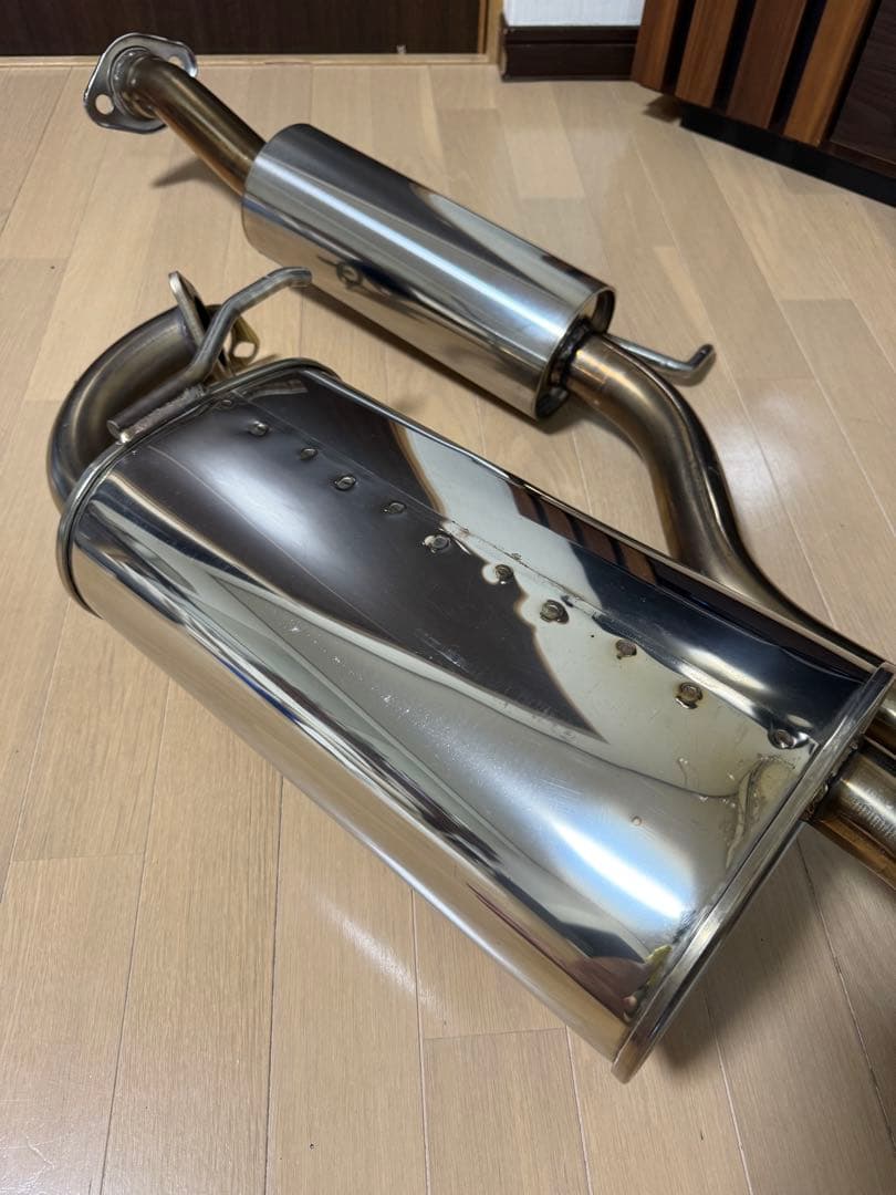 モ*ン様 津田レーシング　ジムニーシエラ専用　ハイパーマフラー　車検ok ノーマ