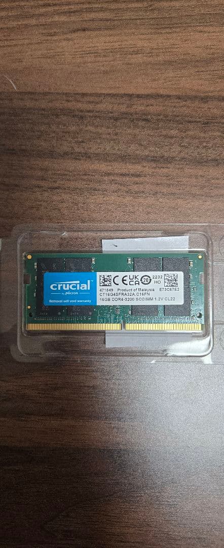 その他 Crucial CT16G4SFD832A DDR4 16GB