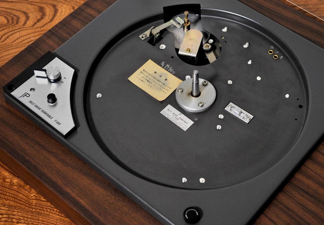 ★レコードを愛でる・ジャパンフォノモーターT-500・ベルトドライブを使いたい！