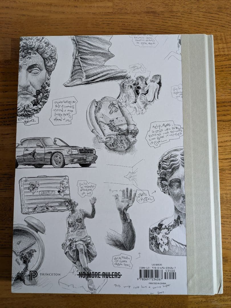 Daniel Arsham Sketchbook ダニエル・アーシャム
